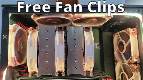 noctua fan clips